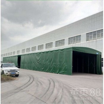 【電動(dòng)推拉篷電動(dòng)雨棚工廠倉(cāng)庫(kù)物流活動(dòng)夜市停車遮陽雨篷批發(fā)】- 